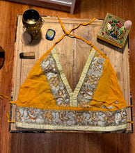 Load image into Gallery viewer, Sunflower Diamonds Halter Top
