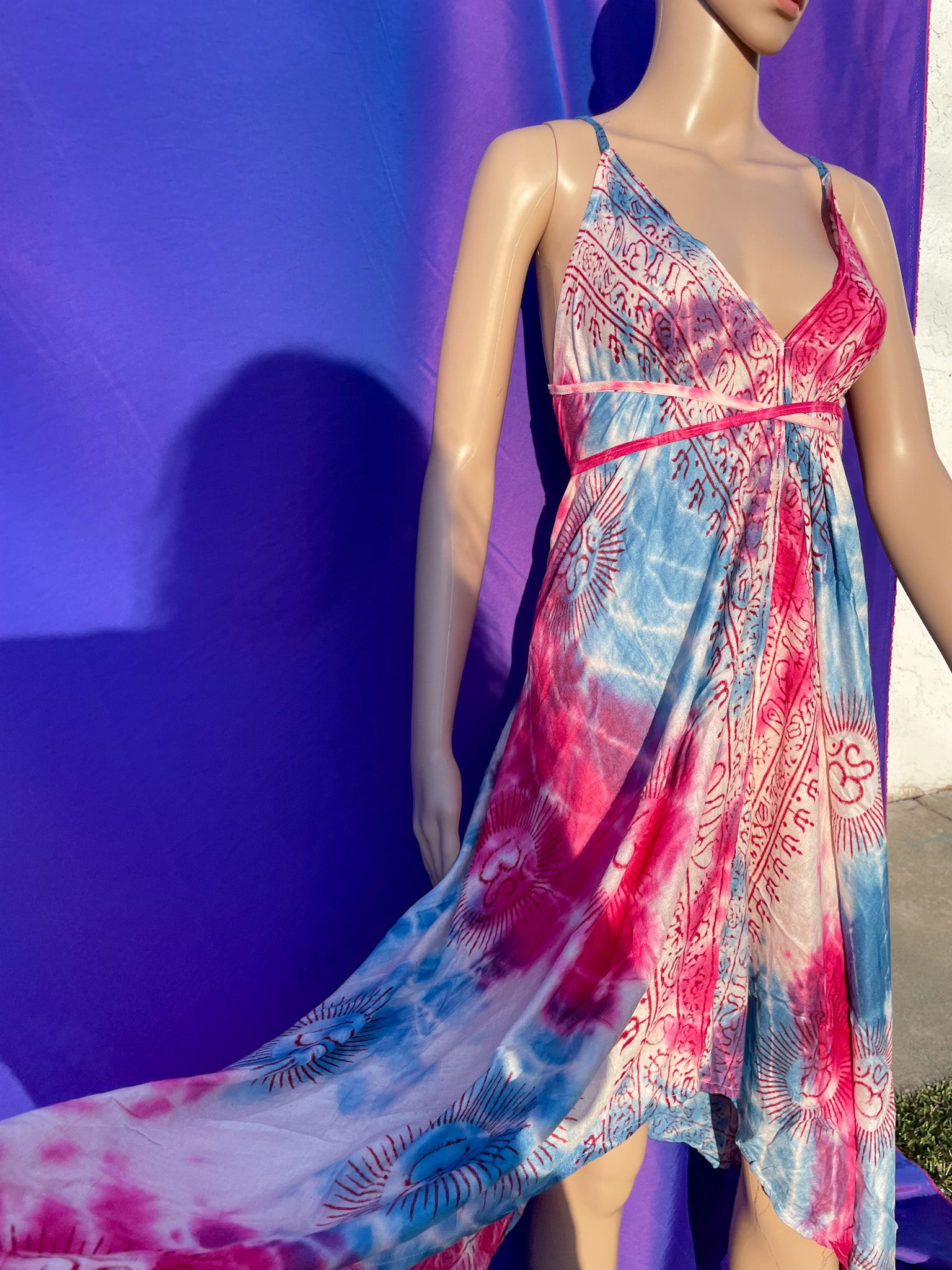 Cosmic love Sanskrit dress