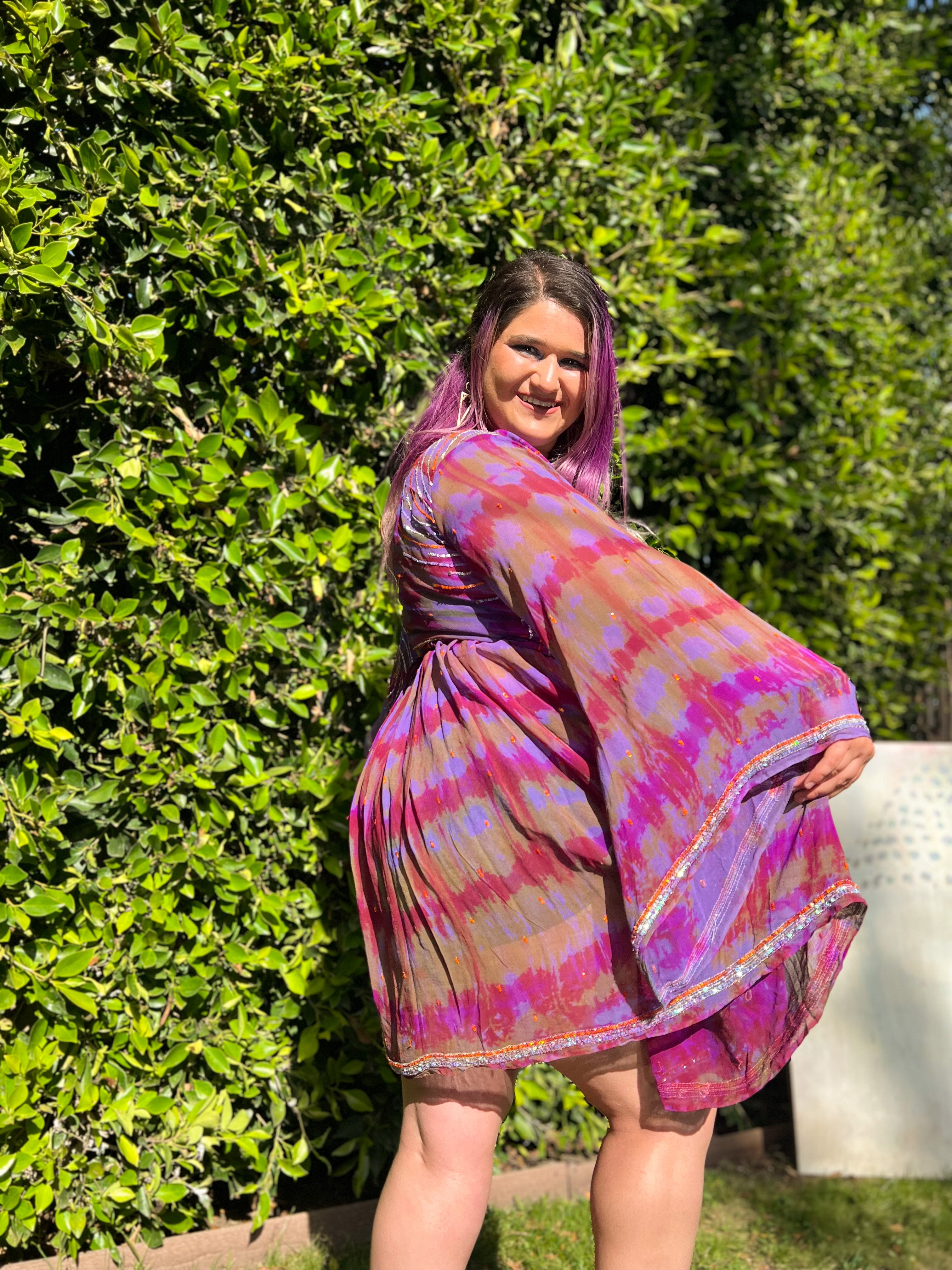 Cosmic Dreams Babydoll Dress