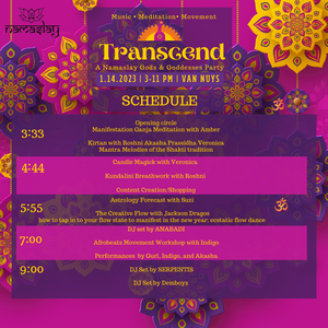 Transcend~ A Namaslay Gods & Goddessses Party