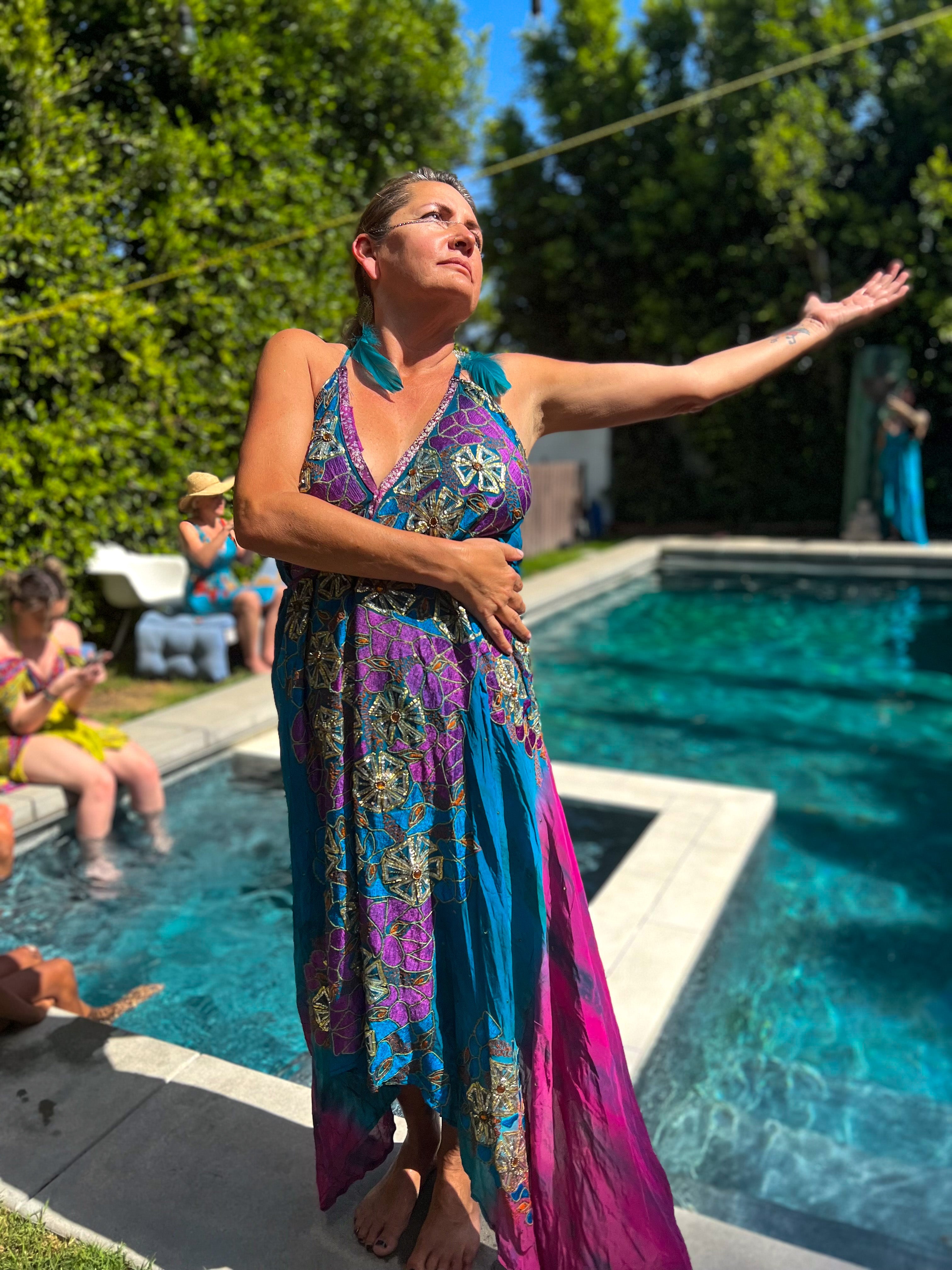 Cosmic Ocean Magic Dress