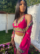 Load image into Gallery viewer, Pink lotus halter top
