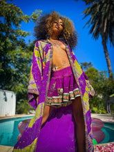 Load image into Gallery viewer, Amethyst Divine Mini Goddess Skirt
