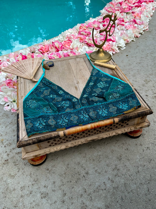 Bohemian Jasmine Halter Top