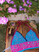 Load image into Gallery viewer, cosmic lily halter top
