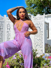Load image into Gallery viewer, Lilac Sanskrit Jumpsuit
