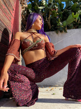 Load image into Gallery viewer, Sweetheart Velvet Flares Bell Bottoms
