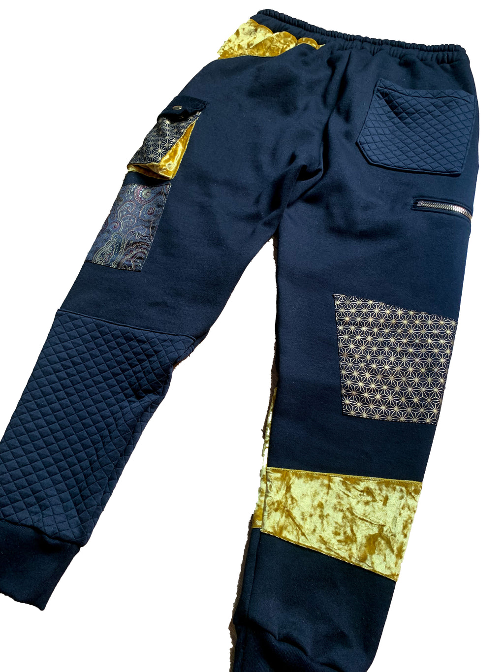 Golden Teacher Patchwork Pants