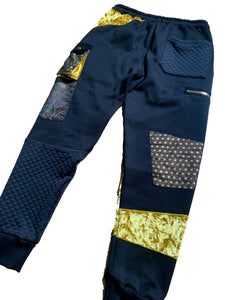 Golden Teacher Patchwork Pants