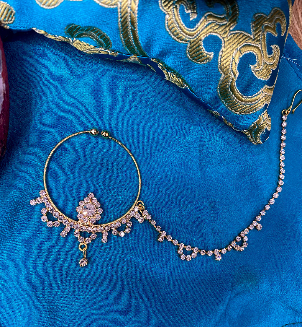 Golden Princess Nose Chain