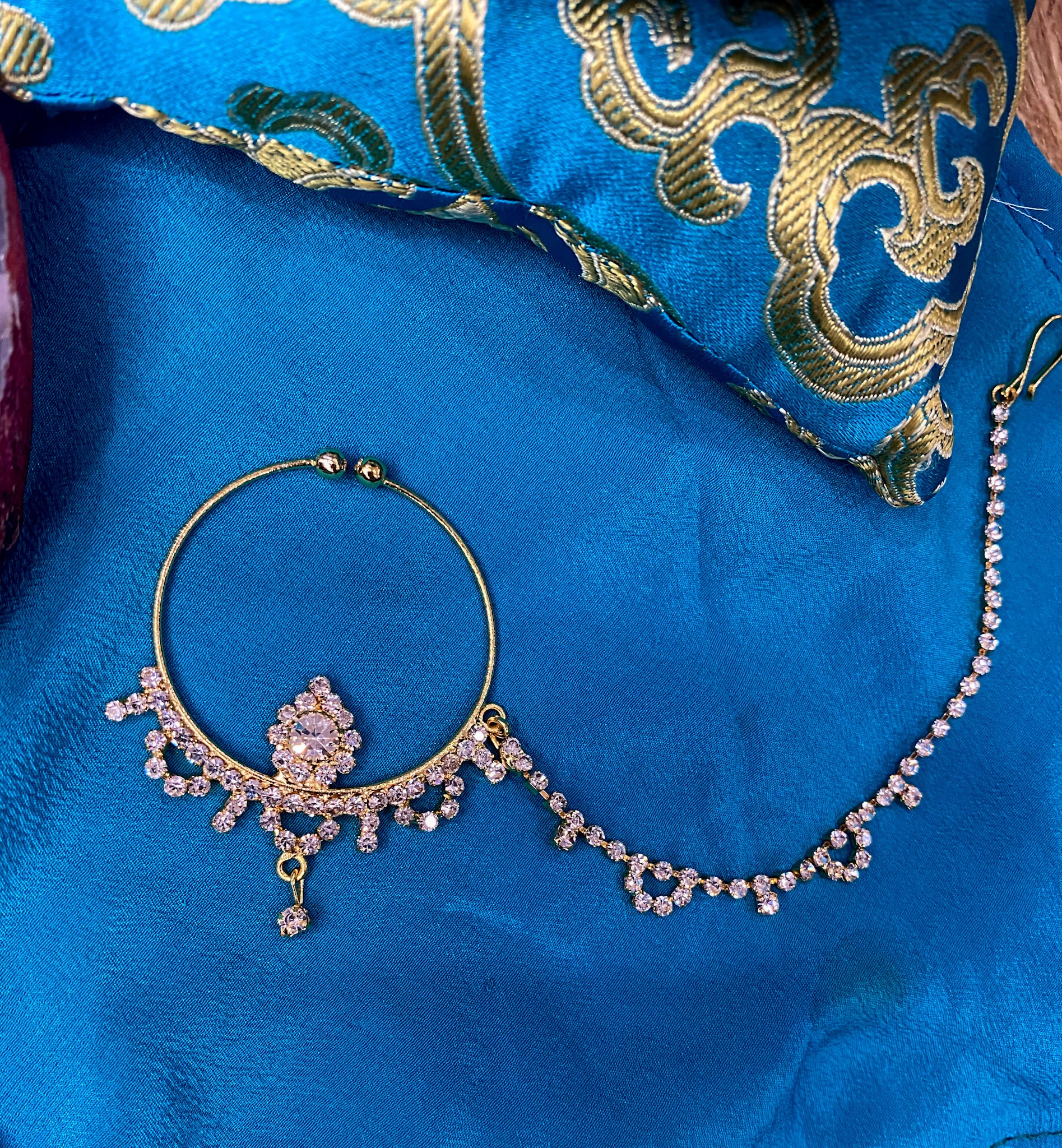 Golden Princess Nose Chain
