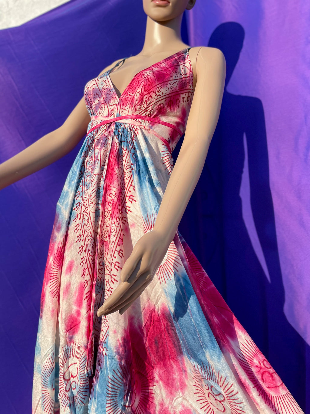 Cosmic love Sanskrit dress
