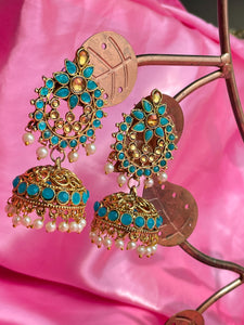The Jasmine Jhumka Earrings