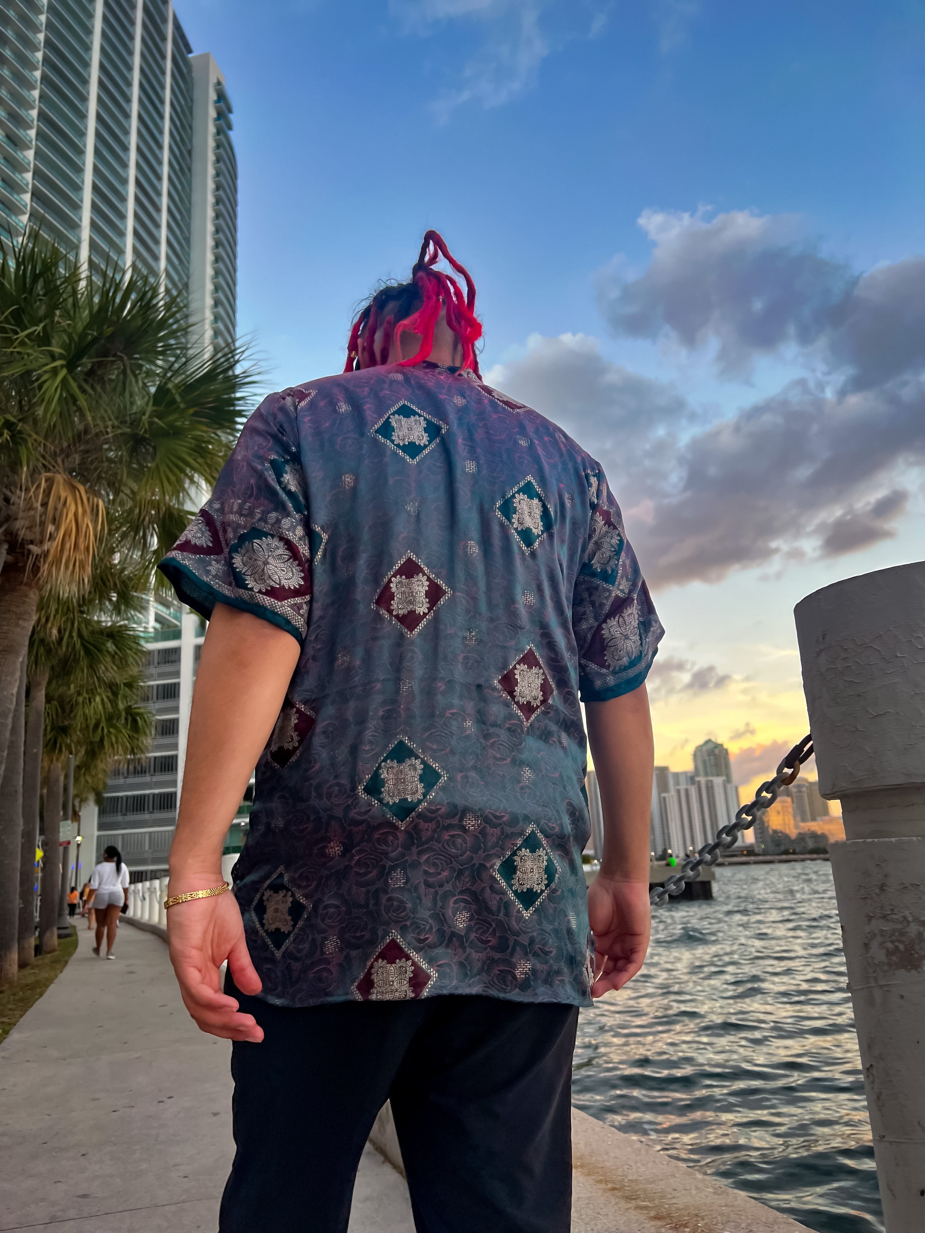 Midnight Bohemia Kurta Shirt