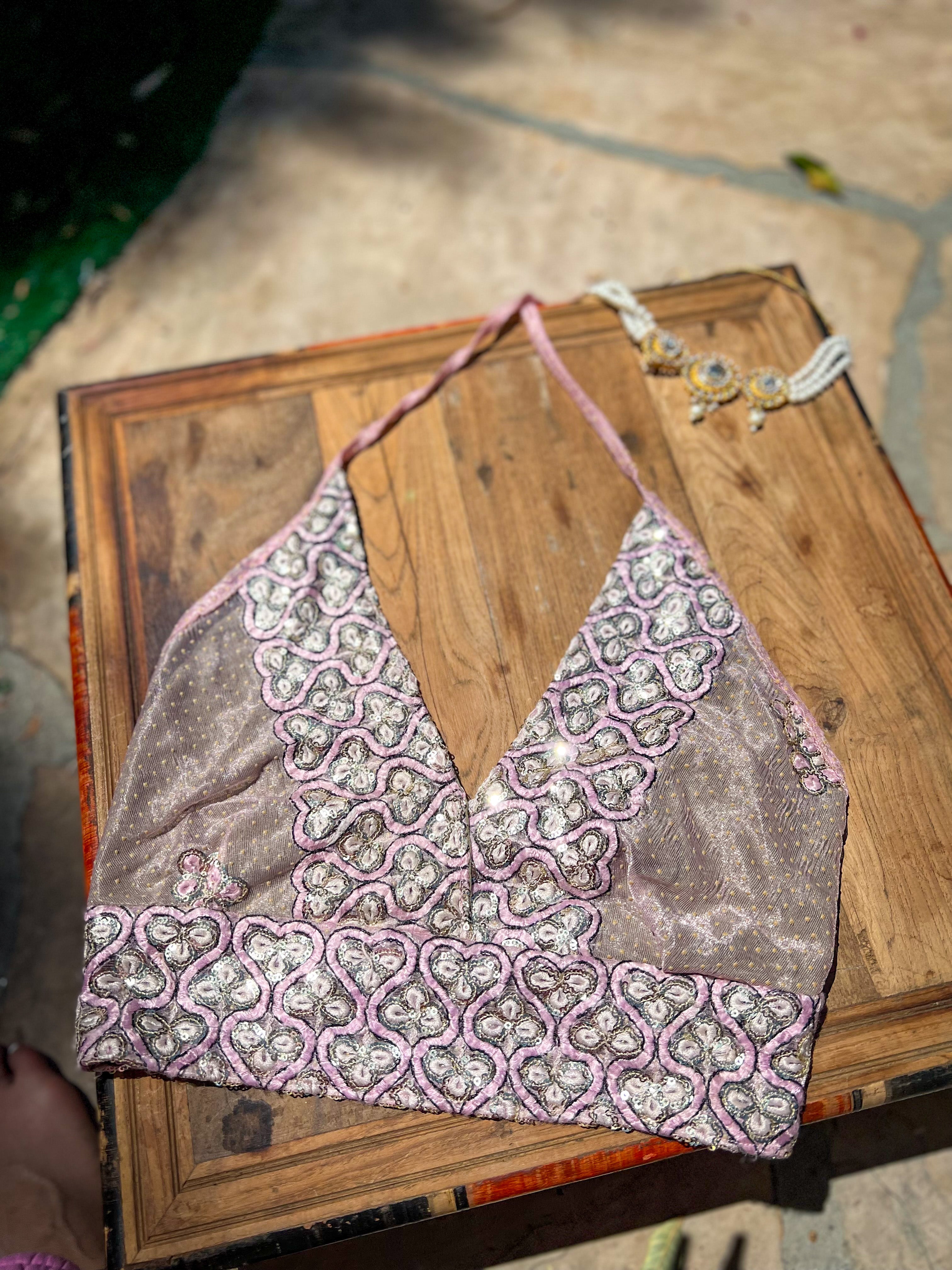 Earth Pink Halter Top