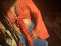 Orange Sanskrit Bella Top