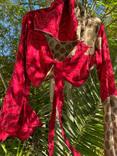 Load image into Gallery viewer, Golden Love Hoodie Wrap Top
