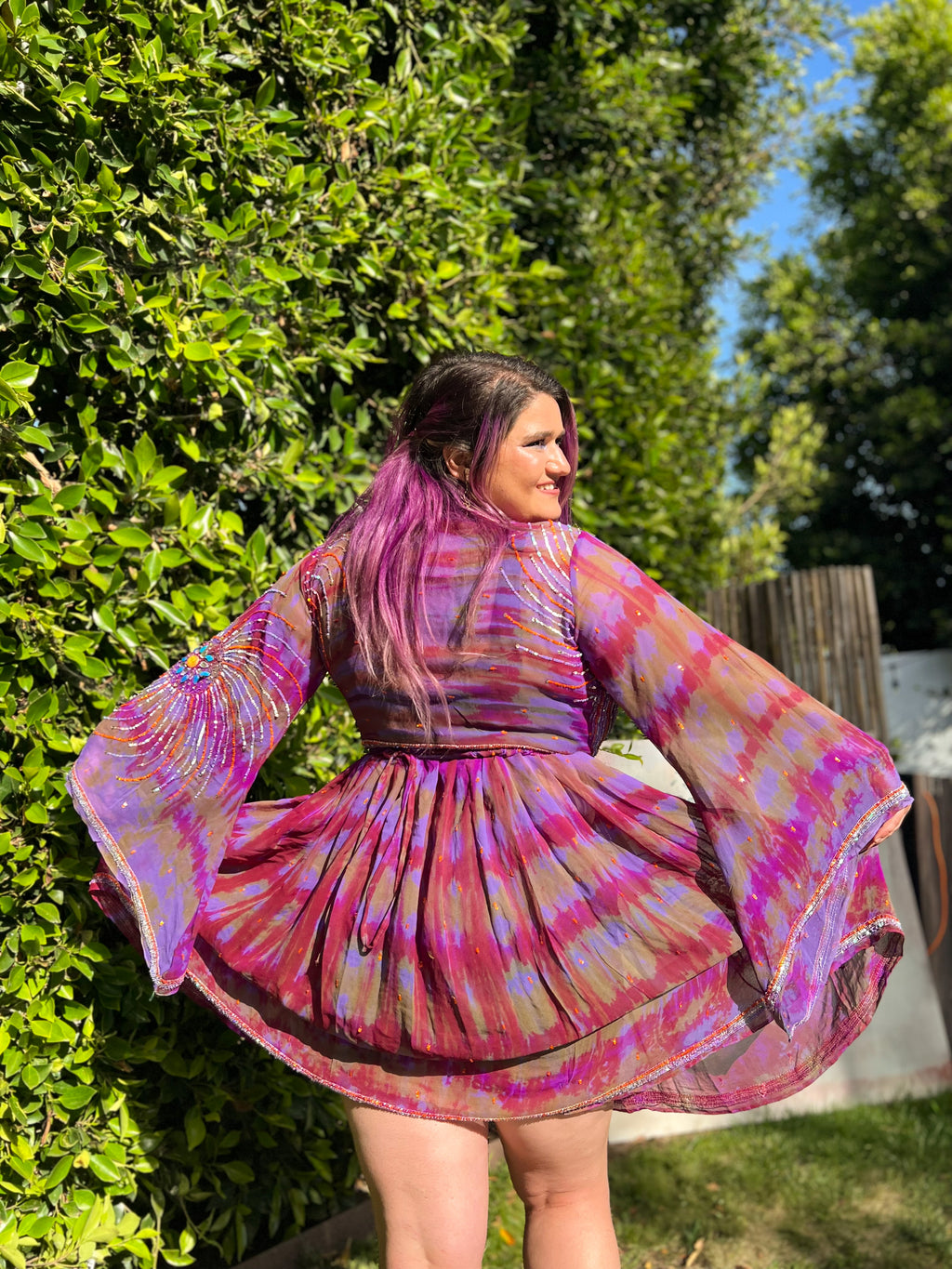 Cosmic Dreams Babydoll Dress
