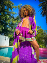 Load image into Gallery viewer, Amethyst Divine Mini Goddess Skirt
