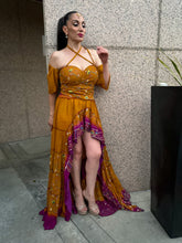 Load image into Gallery viewer, Bandhani Sunflower Goddess Set
