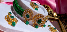 Load image into Gallery viewer, The Emerald Empire Necklace Set
