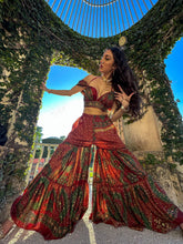 Load image into Gallery viewer, Royal Rani Sharara Pant Set
