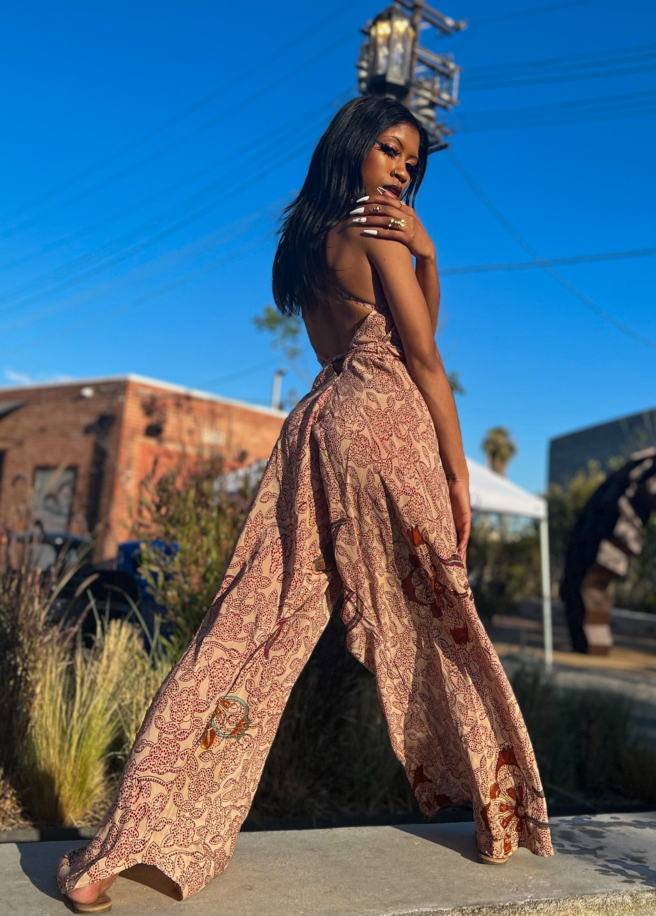 Bohemian Fire Jumpsuit