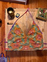 Load image into Gallery viewer, Earth Flowers Halter Top
