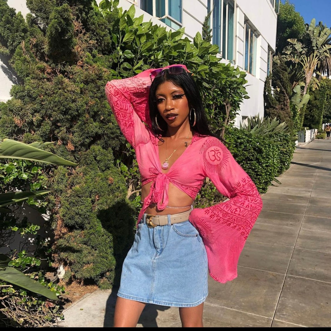 Fuscia Sanskrit Bella Top