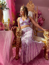 Load image into Gallery viewer, Lilac Mermaid Dreams Skirt
