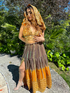 Golden Tiger Goddess Set