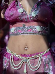 Pearl Love Belly Chain Belt