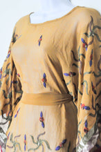 Load image into Gallery viewer, Bohemian Plant Butterfly Dress
