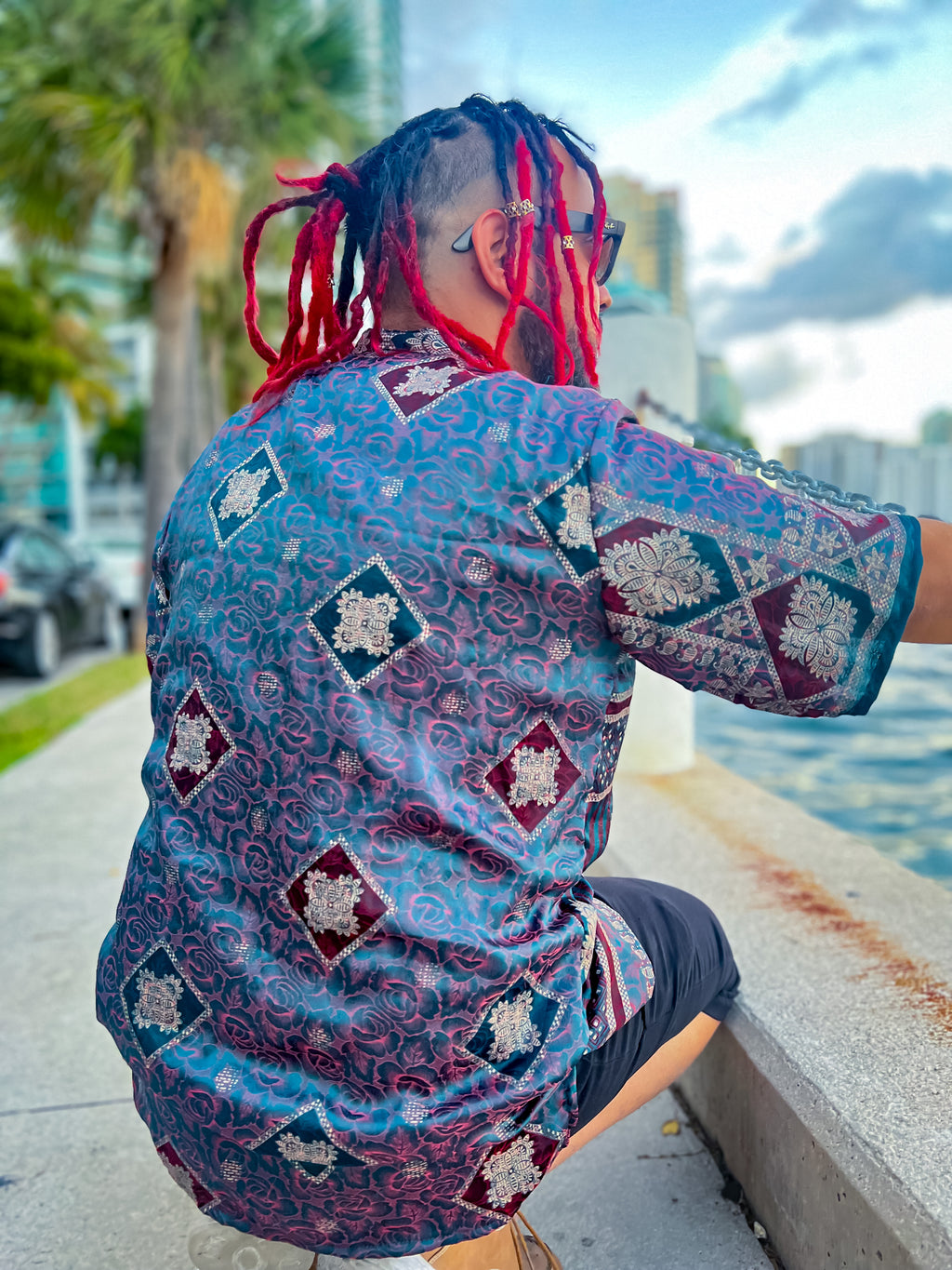 Midnight Bohemia Kurta Shirt