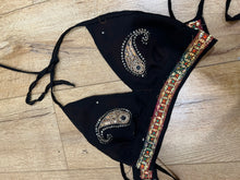 Load image into Gallery viewer, The Paisley moon halter top
