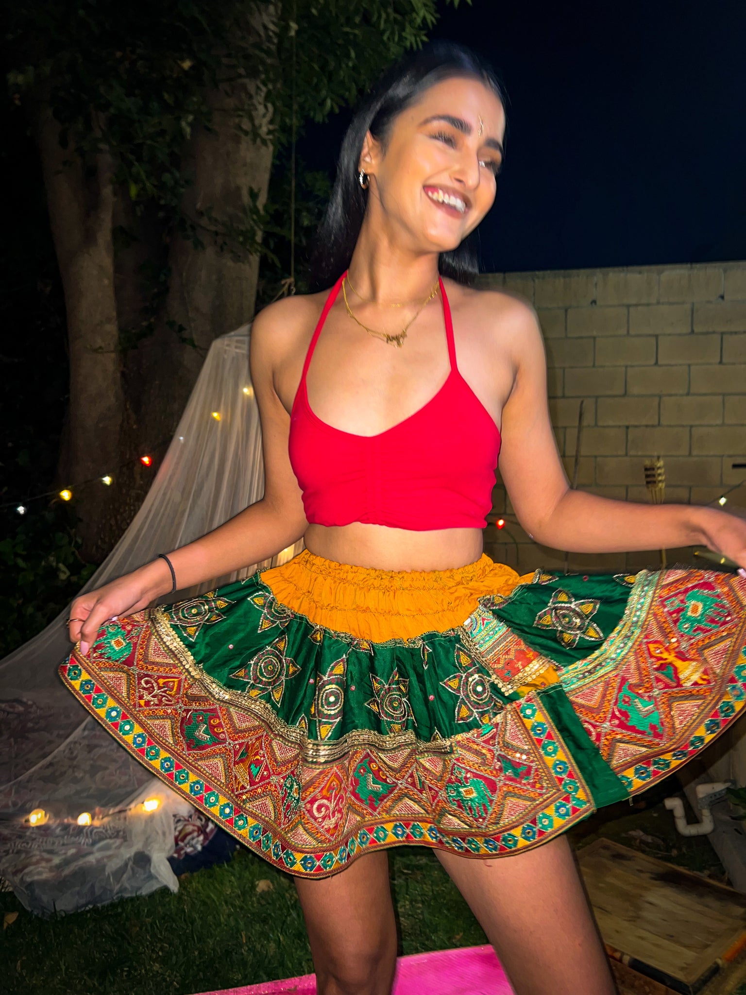 Royal Rani Micro Mini Skirt Set – Namaslay Collective