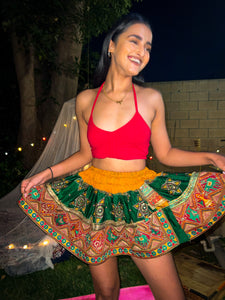 Sun Activation Micro Mini Skirt