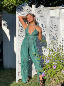 Jade Stone Sanskrit Jumpsuit