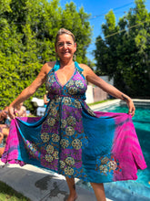 Load image into Gallery viewer, Cosmic Ocean Magic Dress
