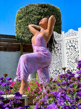Load image into Gallery viewer, Lilac Sanskrit Jumpsuit

