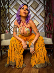 Royal Rani Halter Top