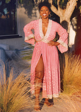 Load image into Gallery viewer, The Pink Cinderella Robe Jacket Dress Kimono
