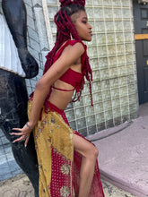 Load image into Gallery viewer, The Golden Heart Fire Ruffle  set
