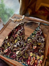 Load image into Gallery viewer, Paisley Garden Halter Top
