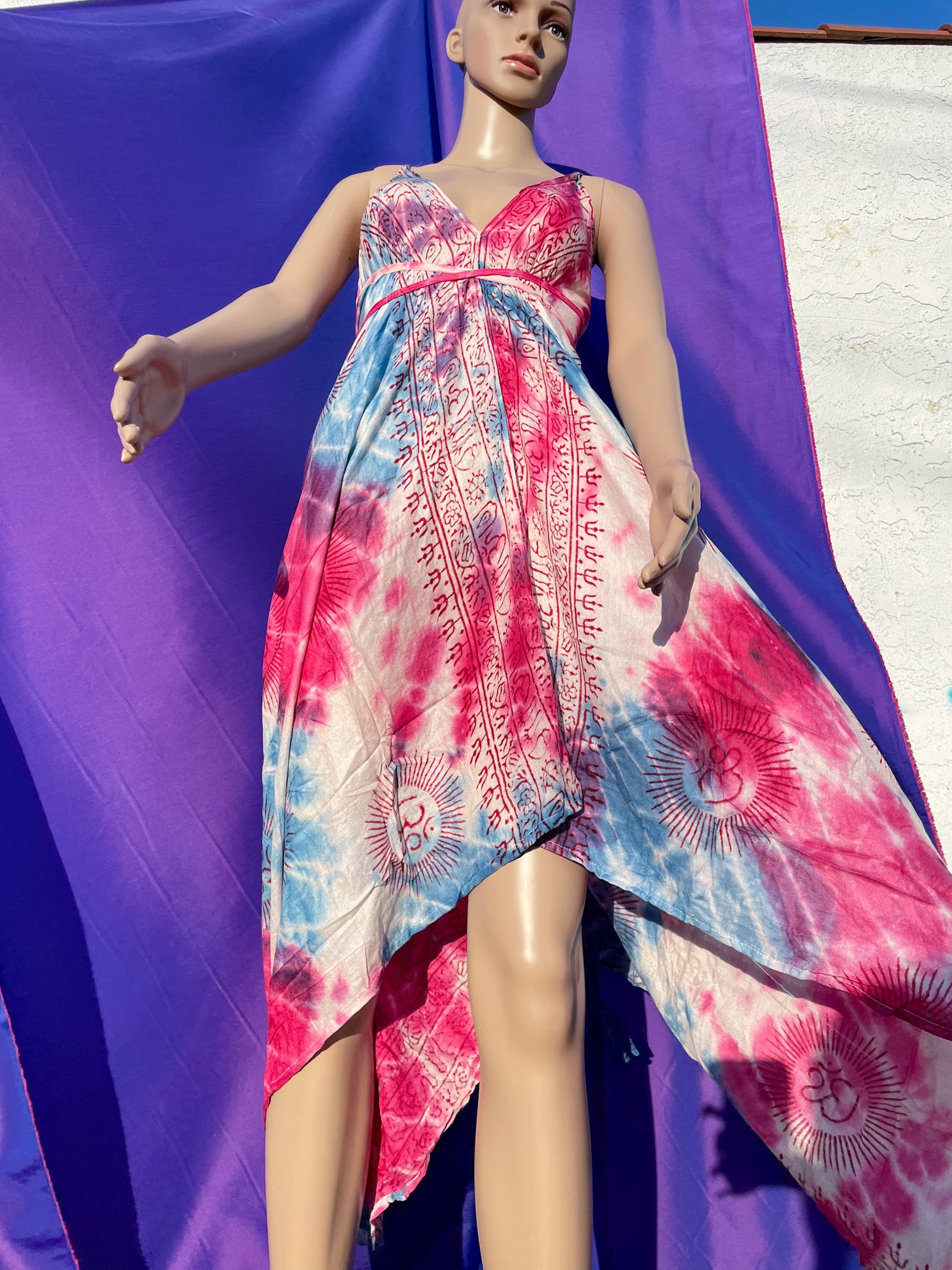 Cosmic love Sanskrit dress