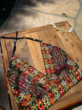 Load image into Gallery viewer, Fire Flower Halter Top
