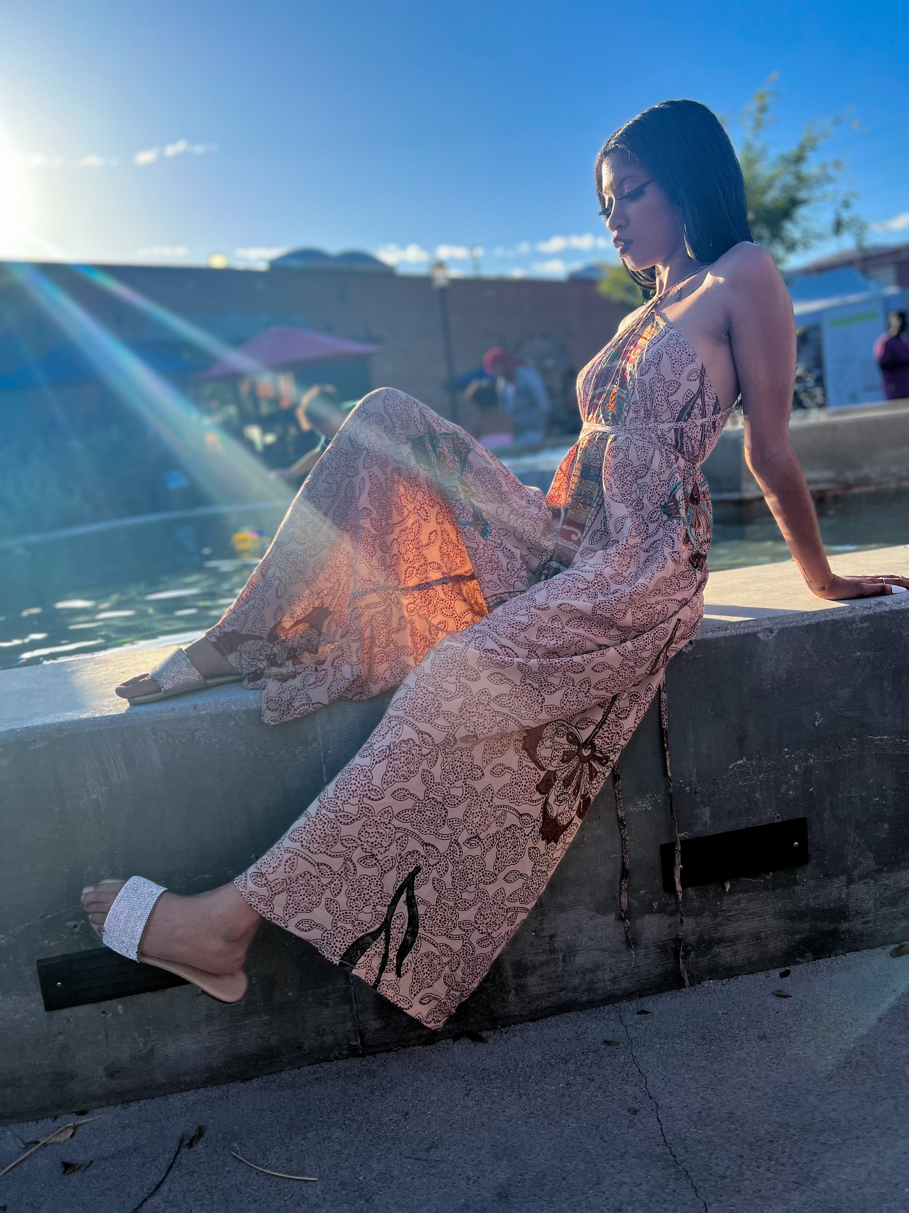 Bohemian Fire Jumpsuit
