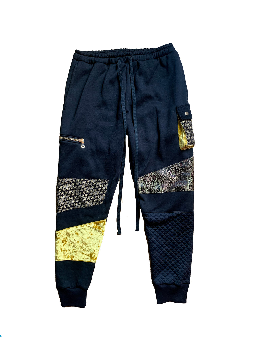 Golden Teacher Patchwork Pants
