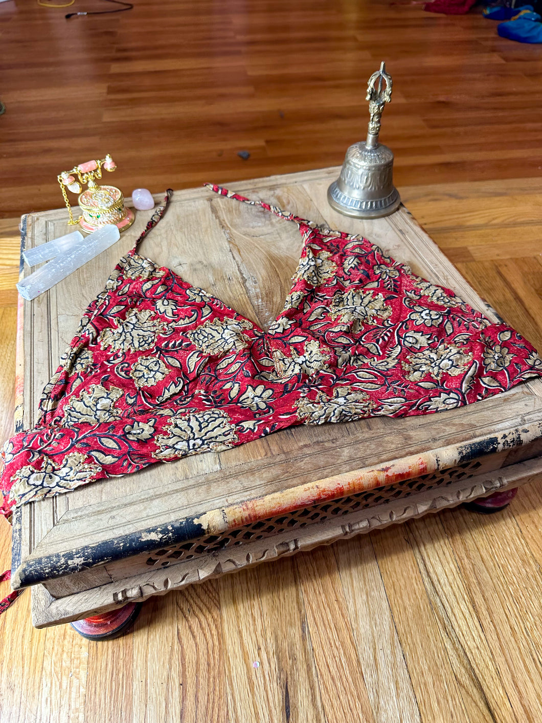 Bohemian Silk Love Halter Top
