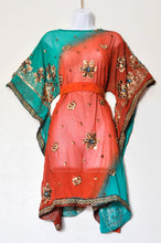 Load image into Gallery viewer, Coral Mermaid Butterfly Dress
